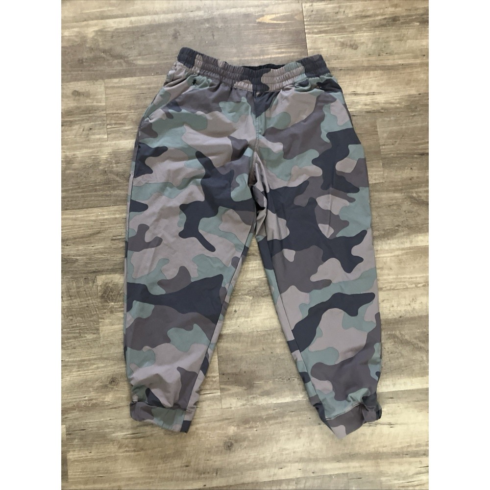 Columbia Men's XL Camouflage Drawstring Elastic Waist Pants Jogger Lined
